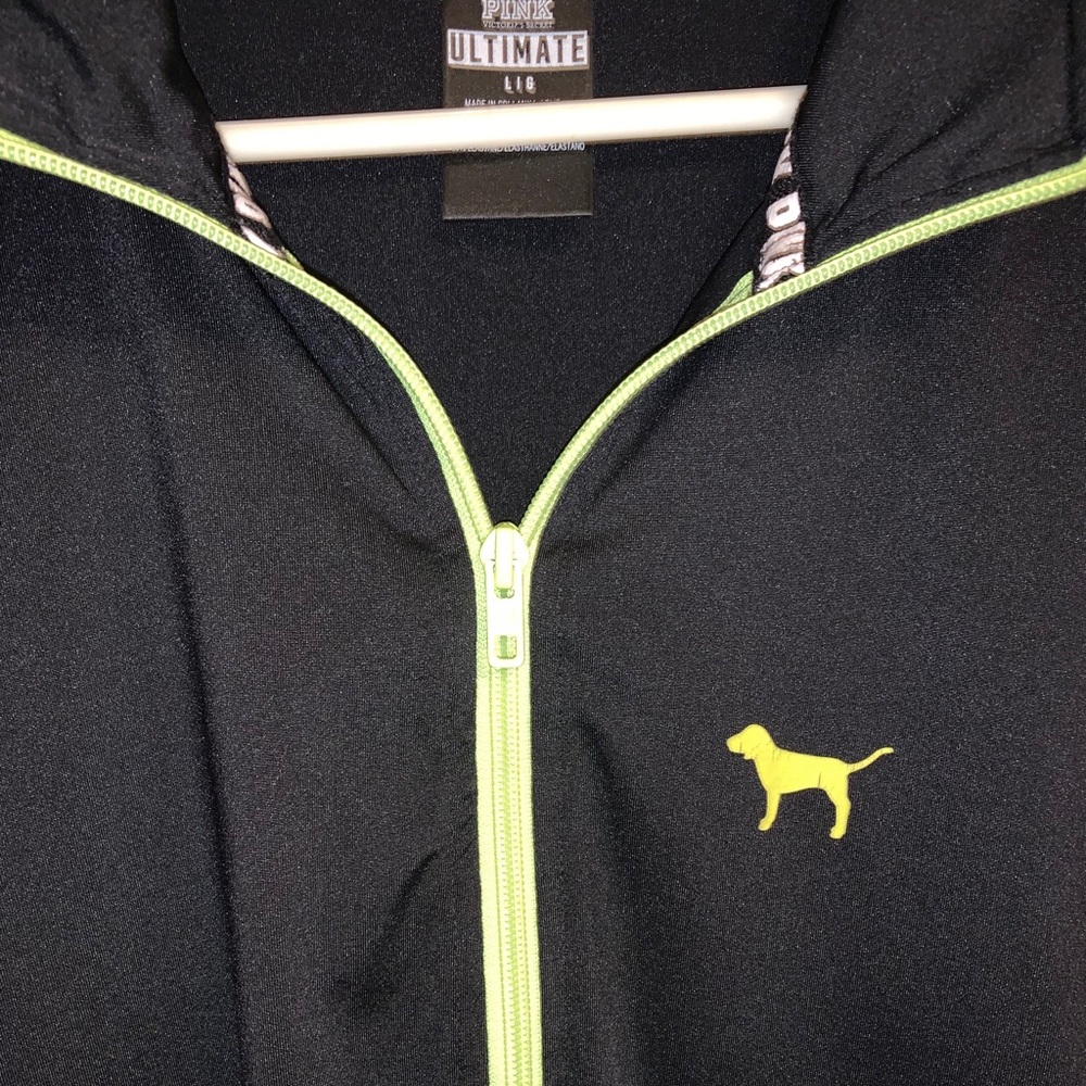Pink Victoria’s Secret dri fit pull over
